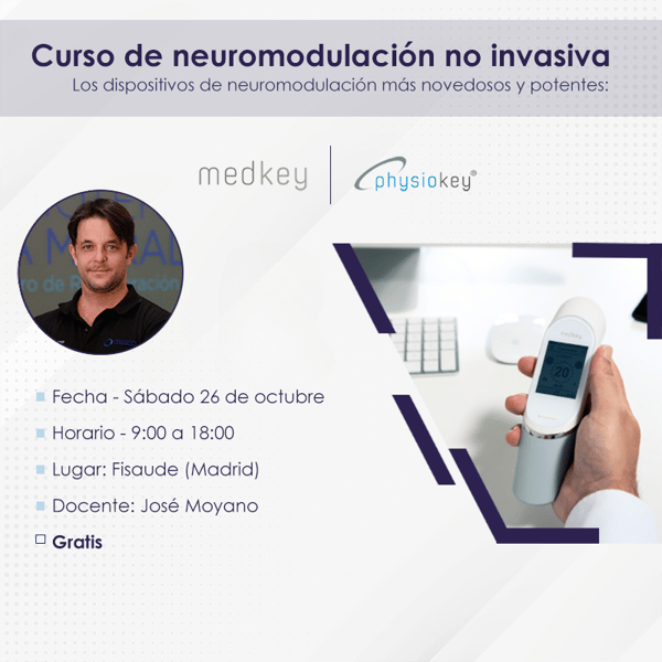 CURSO DE NEUROMODULACIÓN COM MEDKEY E PHYSIOKEY - PRESENCIAL - 26-10-2024